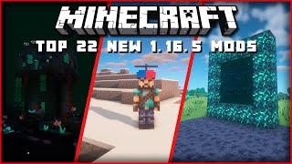 Top 22 New Minecraft 1.16.5 Mods for Forge & Fabric! [Mobs, Dimensions, Armor]