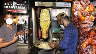 BEST EVER STREET FOOD IN CHENNAI !! Alibaba shawarma & 40 dishes