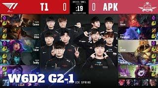 T1 vs APK - Game 1 | Week 6 Day 2 S10 LCK Spring 2020 | T1 vs APK Prince G1 W6D2