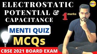 Top 10 Electrostatic Potential and Capacitance Class 12 Physics MCQs II चाणक्यनीति 2.0 || ssp sir