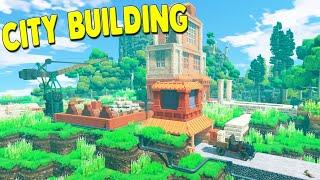 NEW FAVORITE Multiplayer Survival Crafting & Base Building | Eco Gameplay