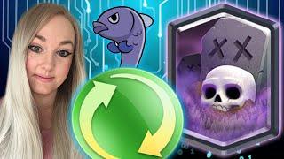 THE BEST GRAVEYARD CONTROL DECK FOR ALL ARENAS in CLASH ROYALE