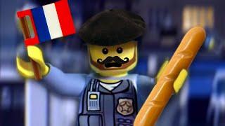 A Man Has Fallen Into the River in LEGO City but it's dubbed by French Google Translate