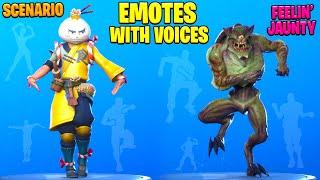 Best Fortnite Emotes With Voices
