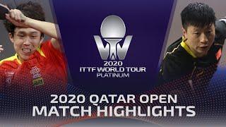 Wang Chuqin vs Ma Long | 2020 ITTF Qatar Open Highlights (R16)