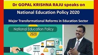 Landscaping Indian Youth - New Education Policy 2020 - Dr GKR - 2nd August 2020 - Sunday 12 Noon