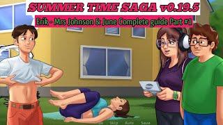 Mrs Johnson [Erik Mother] & June's Storyline | Summertime Saga 0.19.5 | Like Summer time saga