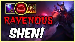 366 Days of Shen - Day 32 - RAVENOUS SHEN is BUSTED! League of Legends Season 10 Gameplay!