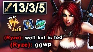 fully stacked conqueror Katarina is the scariest thing you will ever see