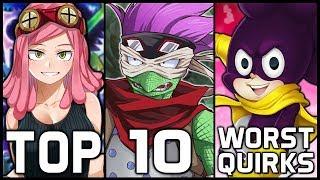 Top 10 Worst Quirks In My Hero Academia