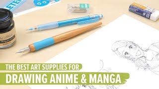 The Best Art Supplies for Drawing Anime & Manga