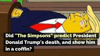 The Simpsons predict President Donald Trump's death