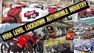 Automobile industry  | top 10 companies | Vera Level lockdown | metropeep tv