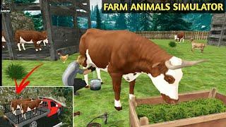 Gameplay of Farm animals Simulator 