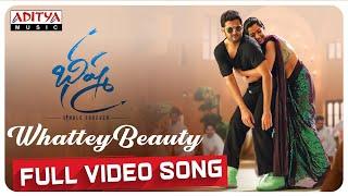 Whattey Beauty Full Video Song | Bheeshma Video Songs | Nithiin, Rashmika | Mahati Swara Sagar