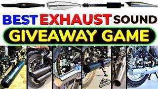 TOP All Royal Enfield EXHAUST SOUND || Lockdown GIVEAWAY Game