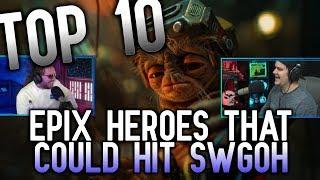 Top 10 Rise of Skywalker Heroes that WE NEED in SWGoH! Ft. Ahnaldt101 | SWGOH