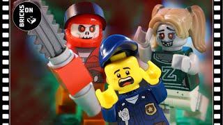 Lego COMPLETE Police Academy School Mountain Forest Zombie Cop Brickfilm Stop Motion Animation Crook