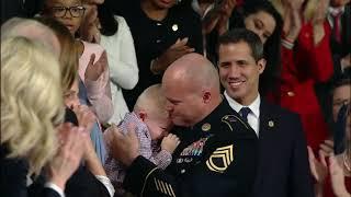 Military reunion surprises family at President Trump's State of the Union | 10News WTSP