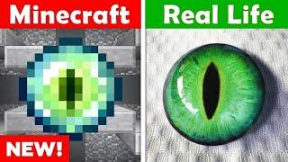MINECRAFT ENDER EYE IN REAL LIFE! Minecraft vs Real Life animation CHALLENGE