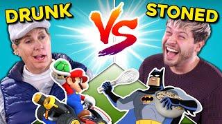 Drunk People Vs. Stoners Challenge (Mario Kart, IKEA, Building, Riddles)