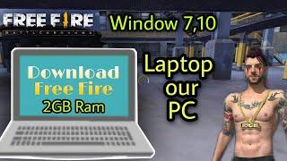 how to download free fire in laptop windows 10 || how to download free fire in laptop and play