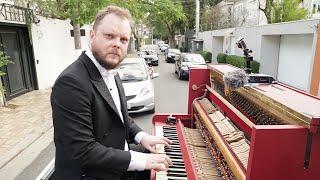 I Played Piano on the Street, on top of my car