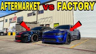 THIS IS THE DIFFERENCE BETWEEN WIDEBODY KITS ON 2020 CHARGER SRT HELLCATS!