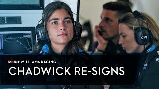 Jamie Chadwick Re-Signs as Development Driver for ROKiT Williams Racing