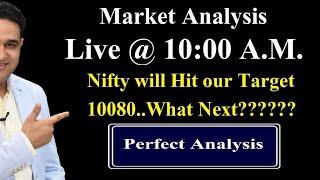 Stock Market Analysis  Live @ 10 Vipul Kaushik