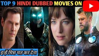 Hollywood top 9 hindi dubbed action movies available on YouTube