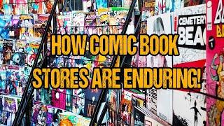 How Comic Book Stores are Enduring with no new comics!