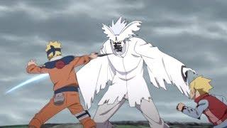 Urashiki Enters his Final Form, Naruto, Boruto, Jiraiya and Sasuke Fight God Mode Urashiki