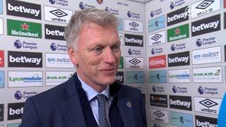 David Moyes: "I can't take the credit, the players were excellent!" West Ham 4-0 Bournemouth