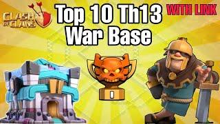 Top 10 Th13 War Base Anti 2 Star With Link March | Town Hall 13 War Base Copy Link | Clash Of Clans