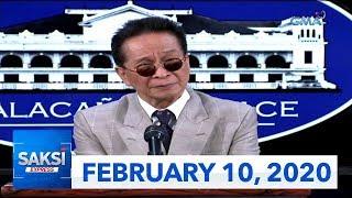 Saksi Express: February 10, 2020 [HD]