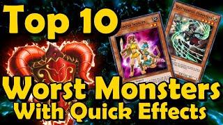 Top 10 Worst Monsters With a Quick Effect in YuGiOh