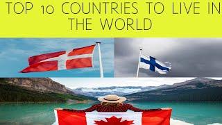 Top 10 Countries to live in the world 2020