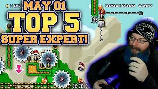 TOP 5 SUPER EXPERT COURSES [May 01, 2020] Super Mario Maker 2 with Oshikorosu