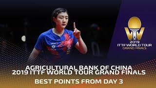 Best Points of Day 3 | ITTF World Tour Grand Finals