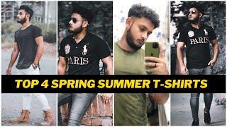 Top 4 T-shirts every guy need in Summer/Spring