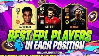 FIFA 20 | BEST AND OVERPOWERED PREMIER LEAGUE PLAYERS IN EACH POSITION!