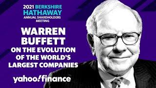 Warren Buffett on the evolution of the world's largest companies