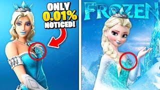 Top 10 Fortnite Skins INSPIRED From REAL MOVIES! (Frozen 2 & More)