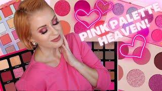 Top 10 MUST HAVE PINK Eyeshadow Palettes | Steff's Beauty Stash