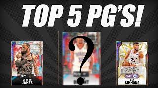 Top 5 Point Guards in NBA 2K20 MYTEAM!