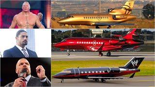 Top 10 Most Expensive  Luxurious Private Jets Of WWE Superstars [HD]