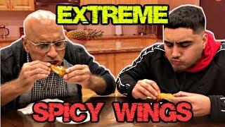 EXTREME SPICY WINGS CHALLENGE