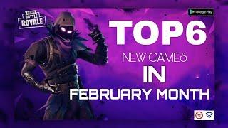 Top 6 New Android Games in February month 2021 high graphics (online/ offline)