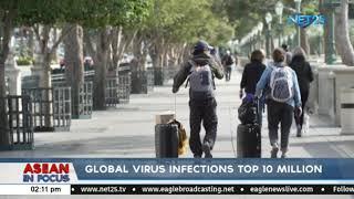 Global virus infections top 10 million